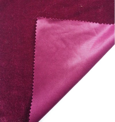 TB-FDN  金絲絨桌布  枱布 100％滌  酒紅色  TBC008 正面照